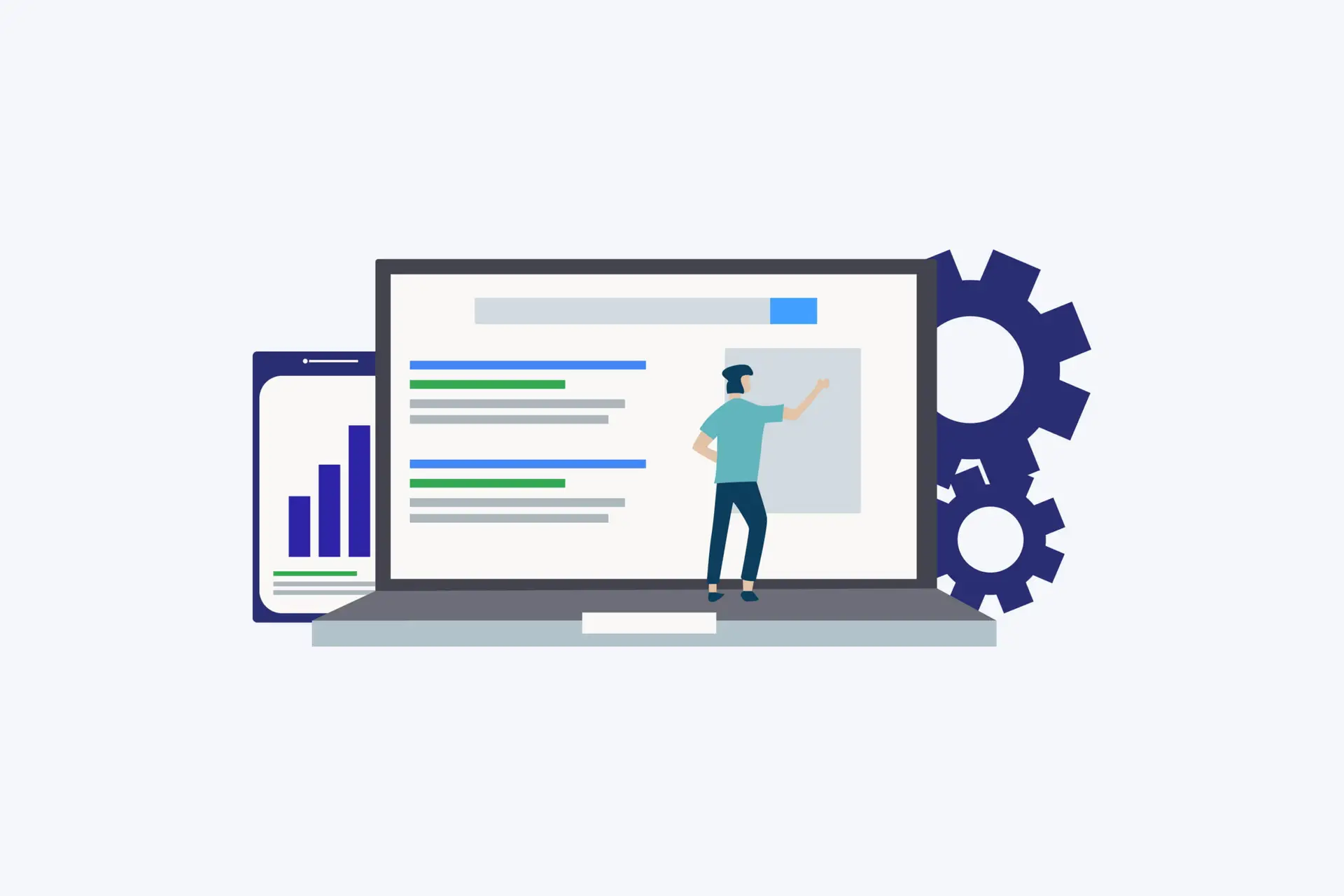 user experience illustration